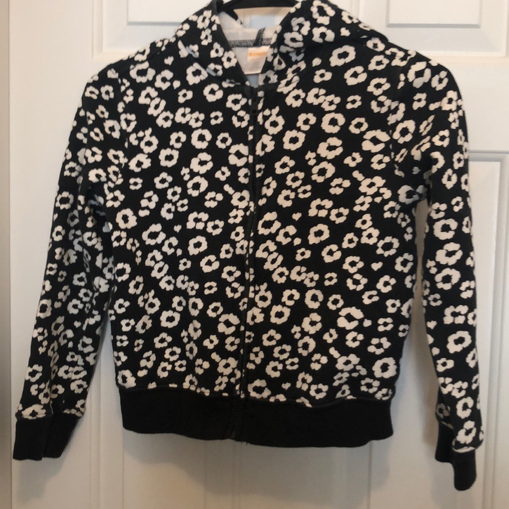 Girls zipped hoodie